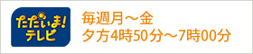 ただいまテレビ